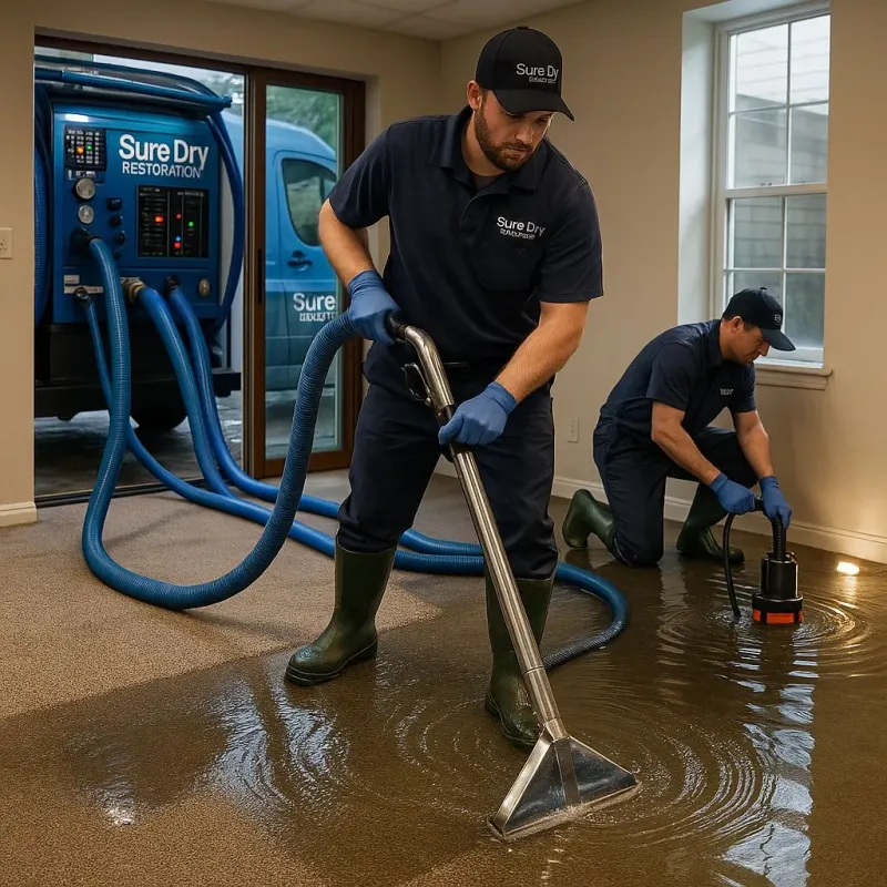 Water Extraction and Removal process in Grandview, IL